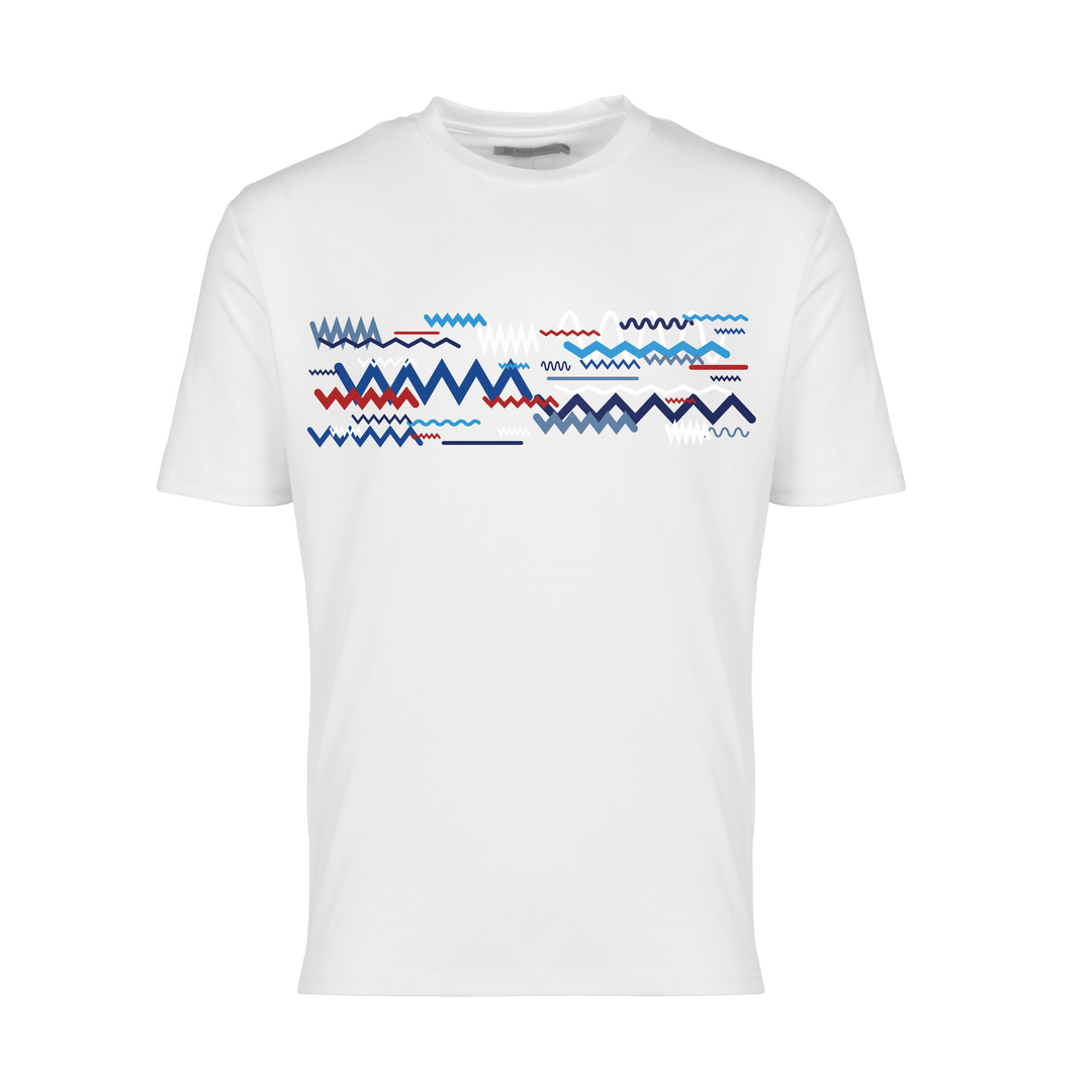 Oscillate Blue - Men's T-Shirt