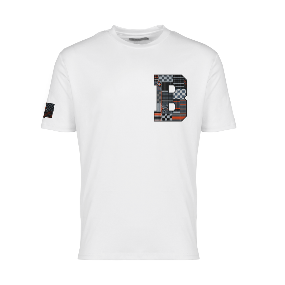 Patch B Black - Men's T-Shirt