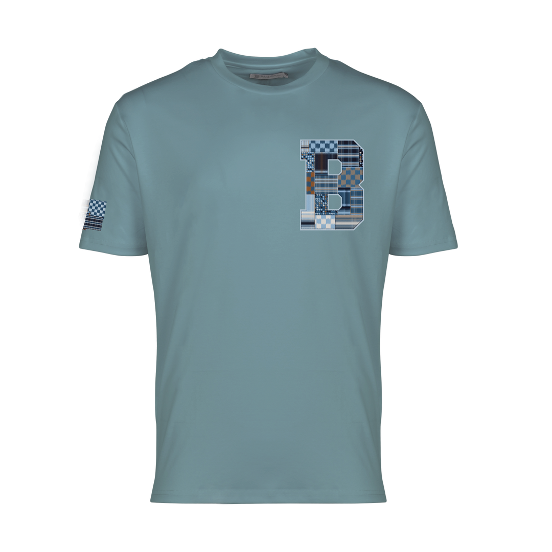 Patch B Blue - Men's T-Shirt