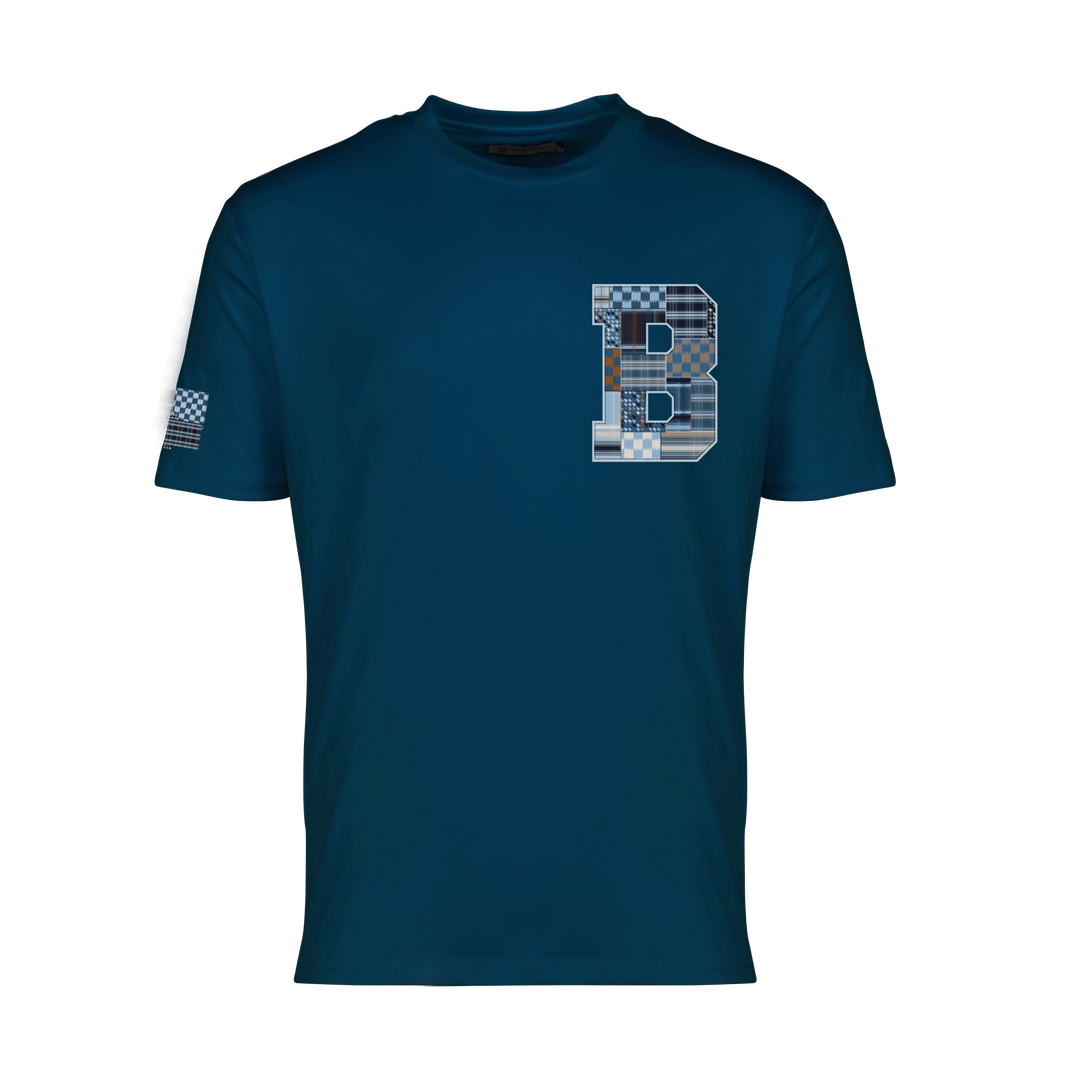Patch B Blue - Men's T-Shirt