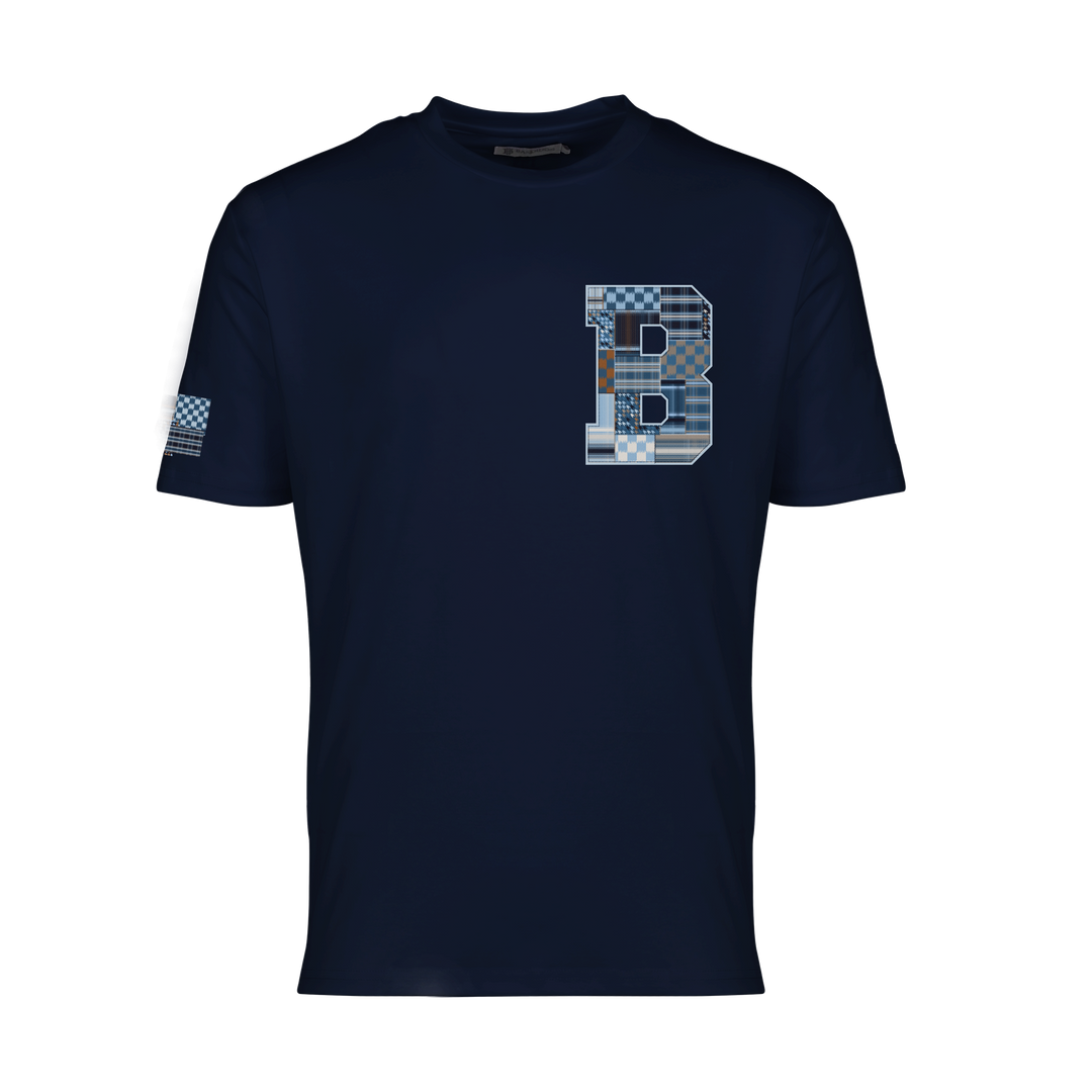 Patch B Blue - Men's T-Shirt