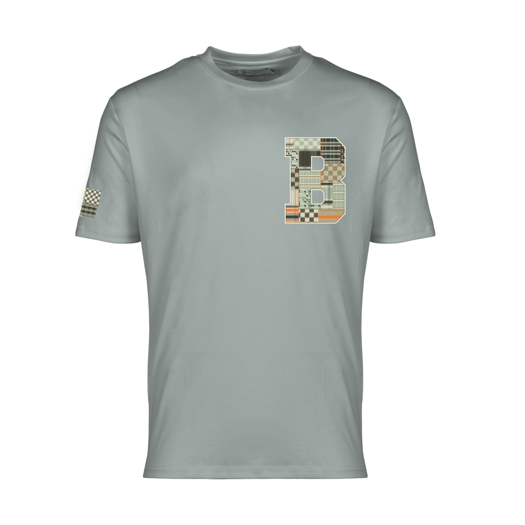 Patch B Green - Men's T-Shirt