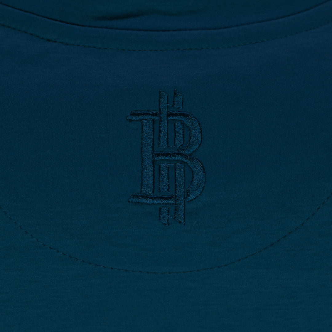 Multi Zig Navy Gold Cube - Men's T-Shirt