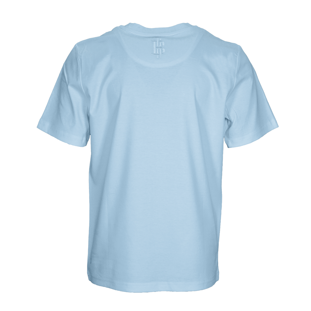 Pastel Blue Kids Mercerised T-Shirt