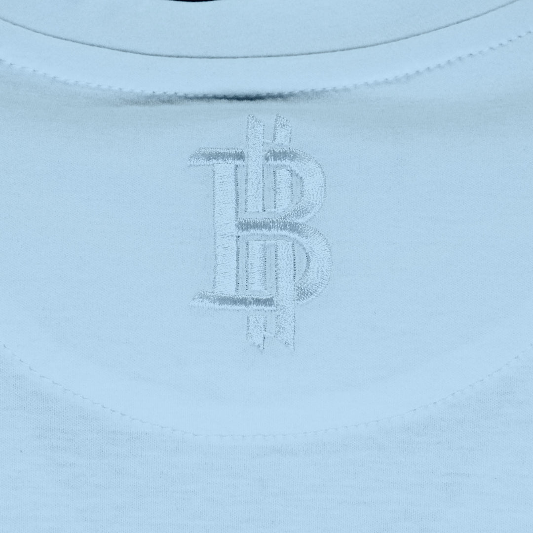 Pastel Blue Kids Mercerised T-Shirt
