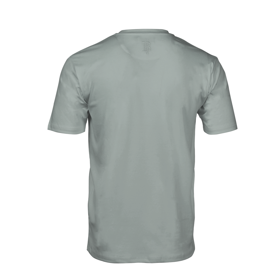 Line Zig Green Halftone - Men's T-Shirt