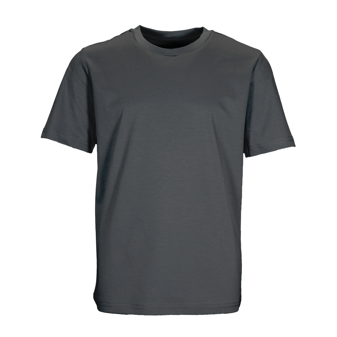Steel Grey Kids Mercerised T-Shirt