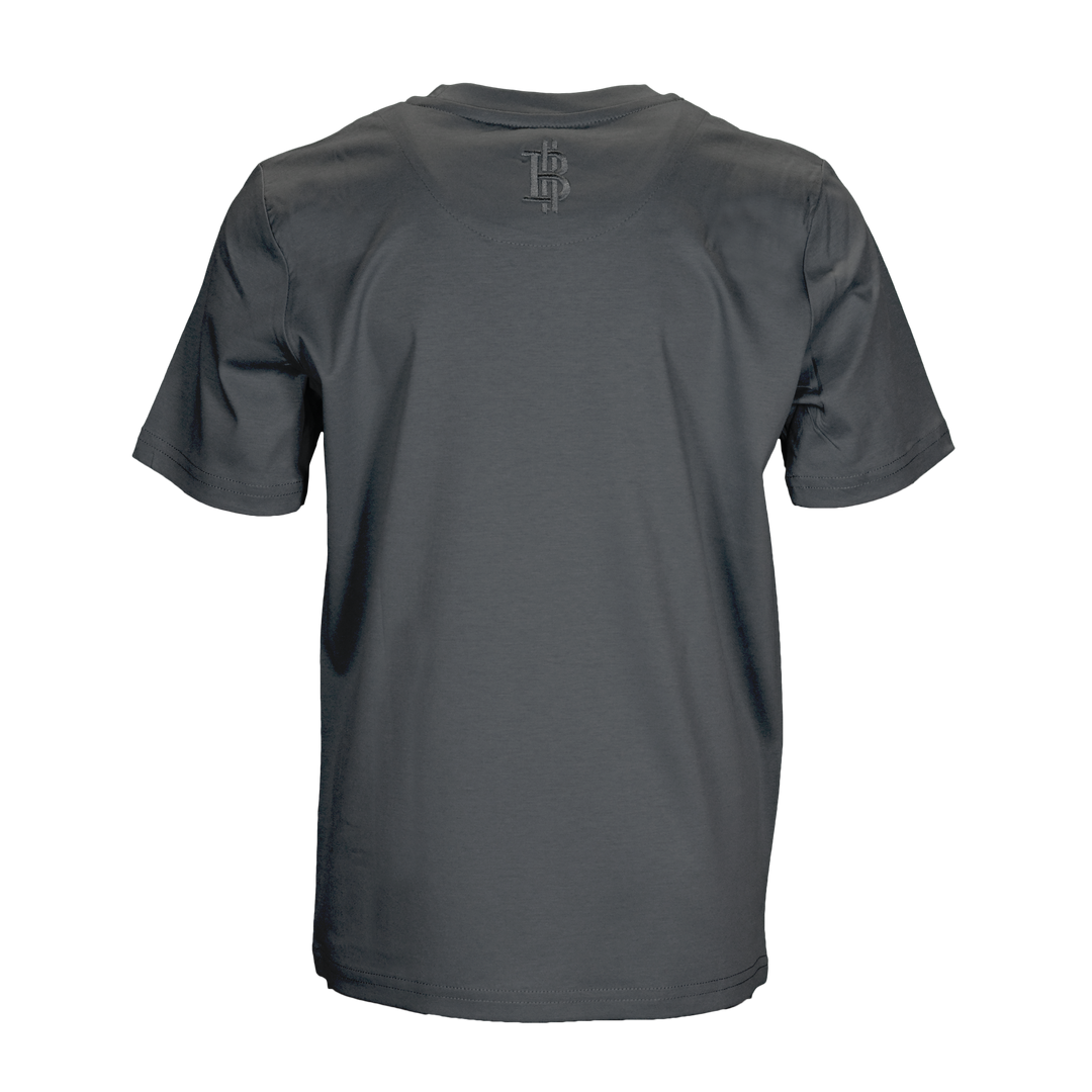 Steel Grey Kids Mercerised T-Shirt