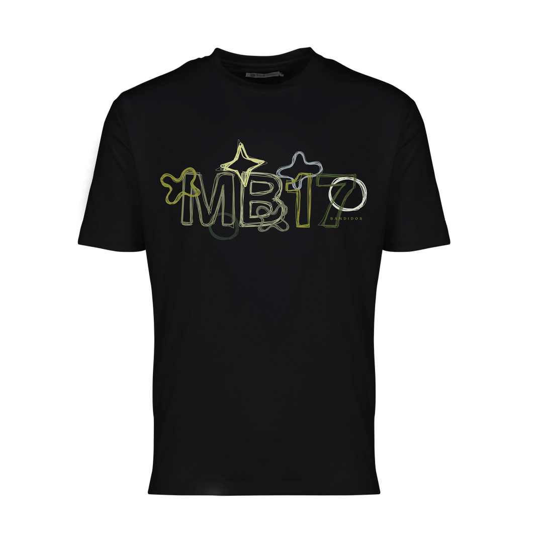 Quattro Green MB17 - Men's T-shirt & Swim Short Set