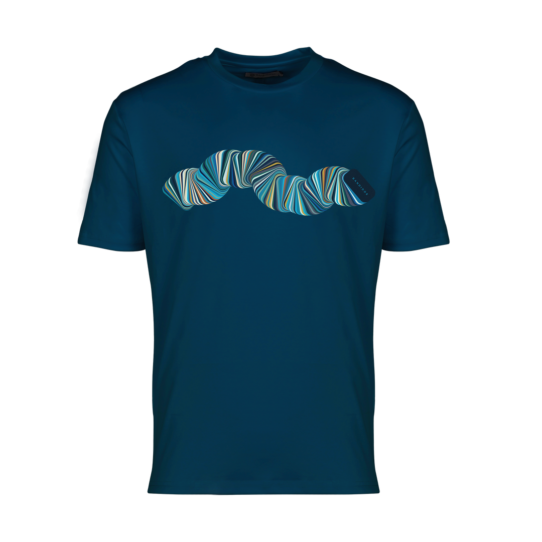 Ribbon Blue - Men's T-Shirt