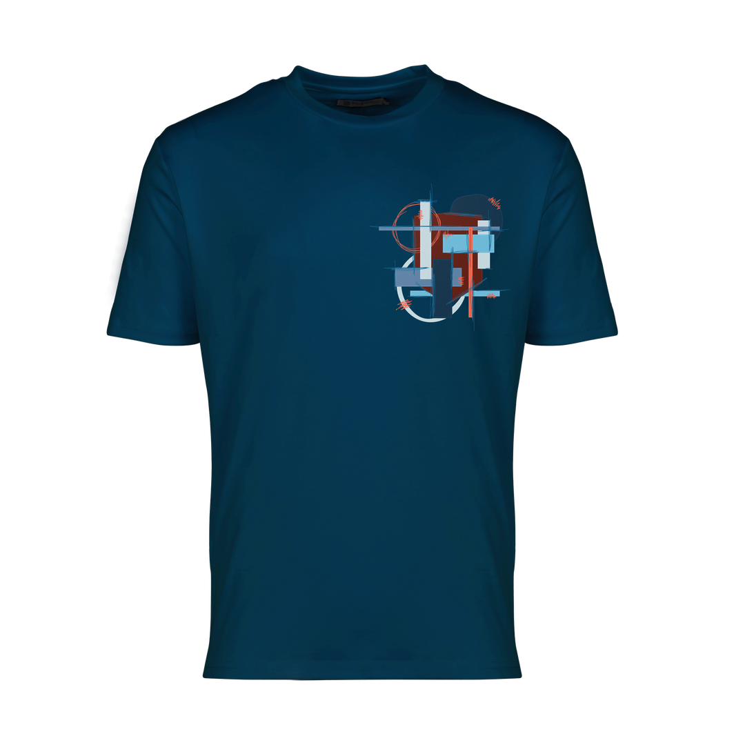 Scribble Geo - Men's T-Shirt