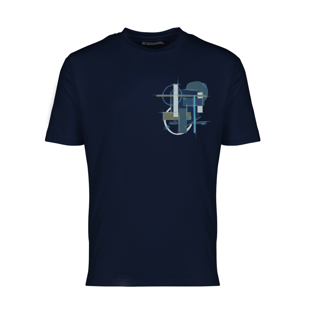 Scribble Geo - Men's T-Shirt