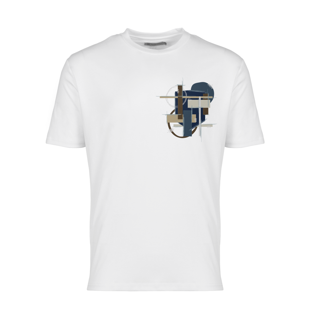 Scribble Geo - Men's T-Shirt