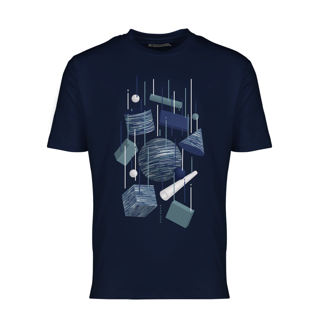 Space-Dye Gravity Slate Blue - Men's T-Shirt