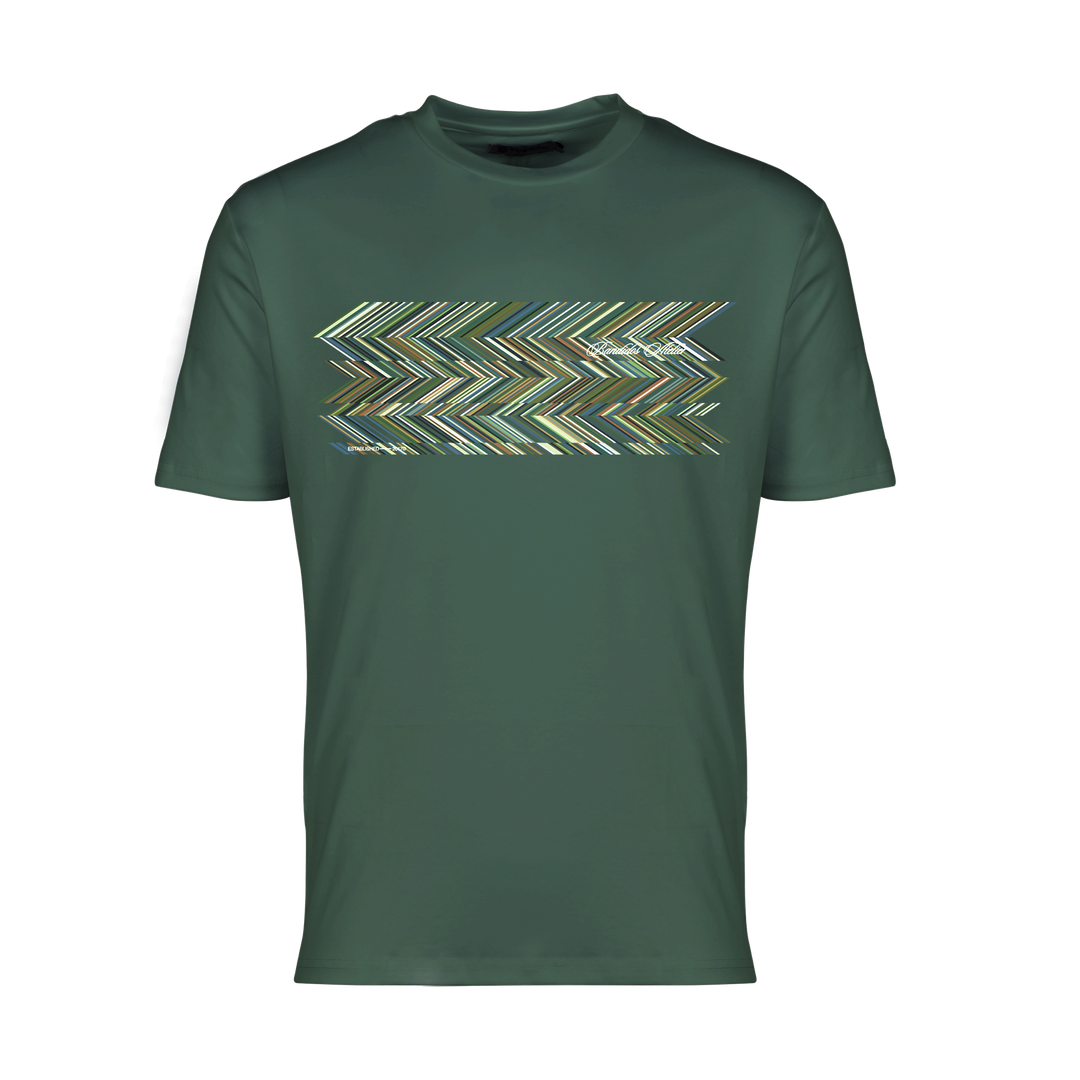 Shear Zig Green - Men's T-Shirt