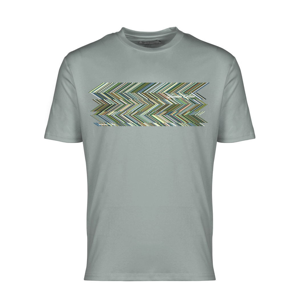 Shear Zig Green - Men's T-Shirt