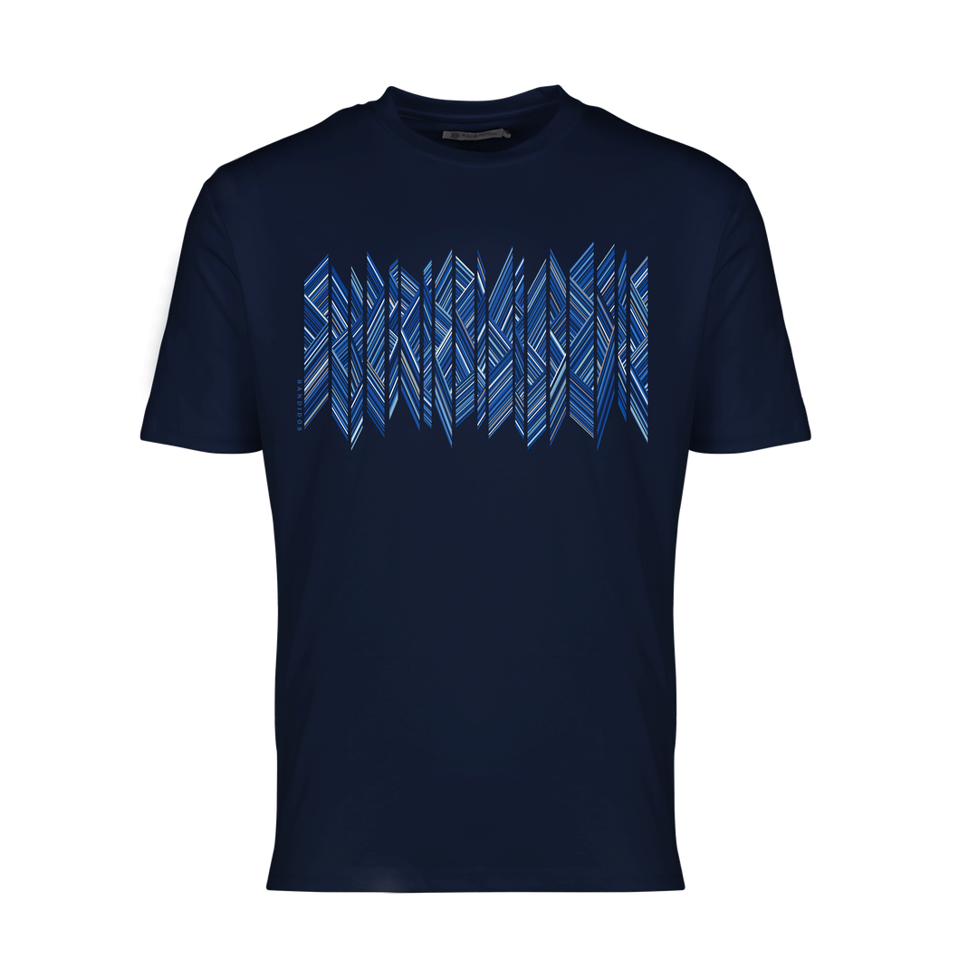 Shear Zig Santorini Shard - Men's T-Shirt & Swim Short Set