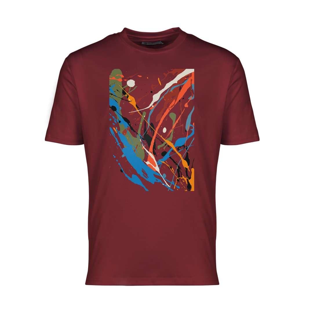 Splatter Multi Frame - Men's T-Shirt