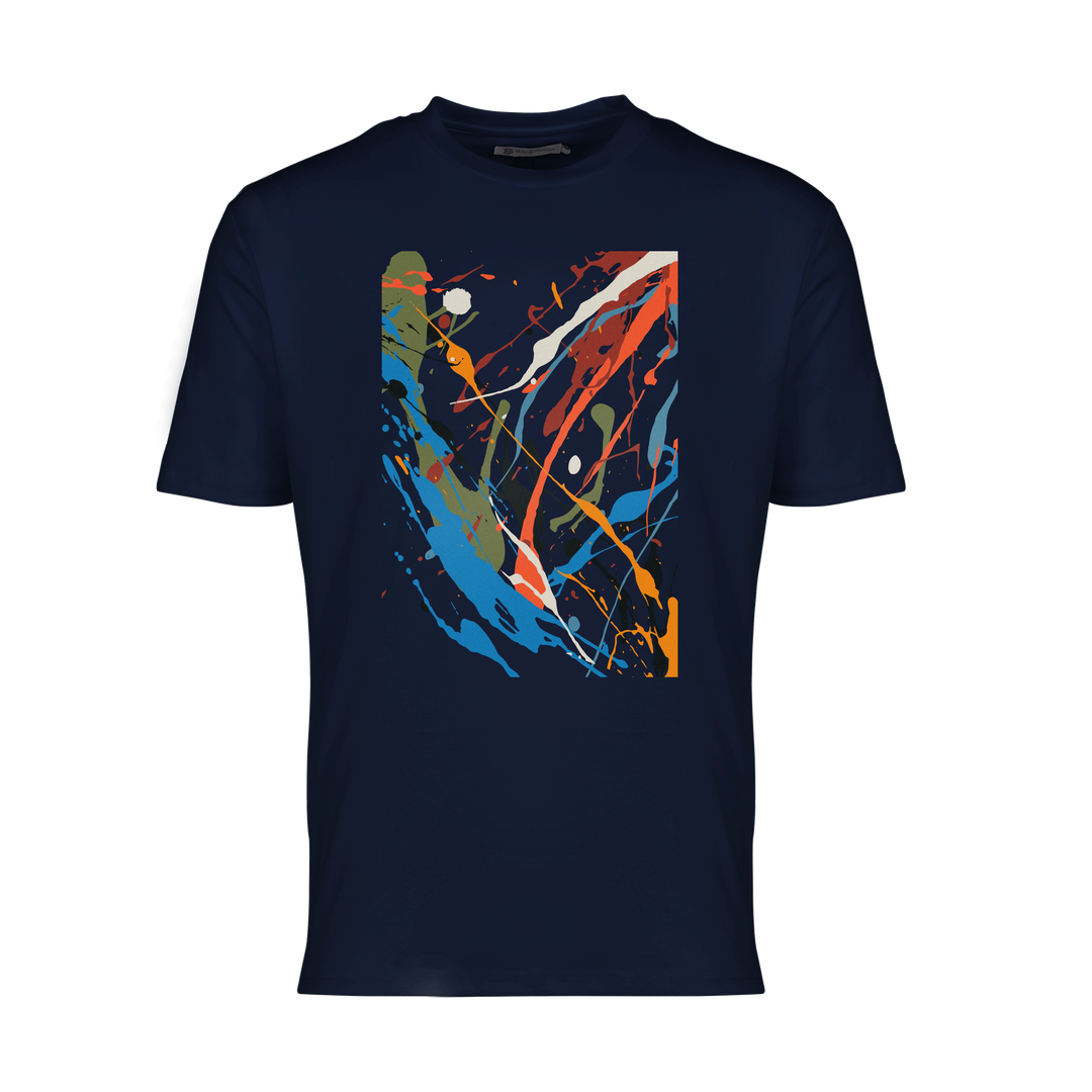 Splatter Multi Frame - Men's T-Shirt