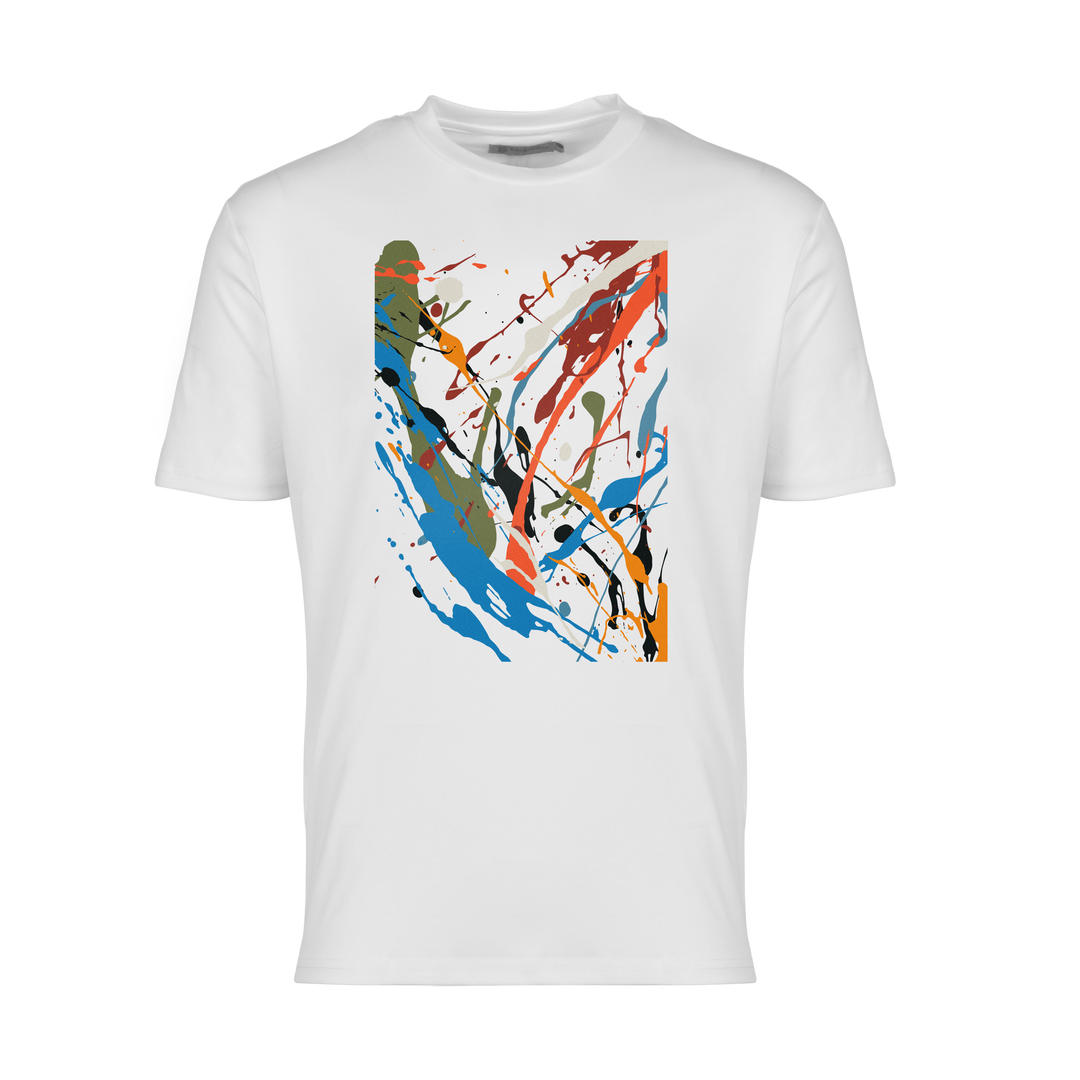 Splatter Multi Frame - Men's T-Shirt