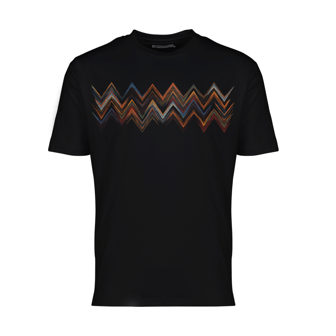 Space Zig Orange - Men's T-Shirt