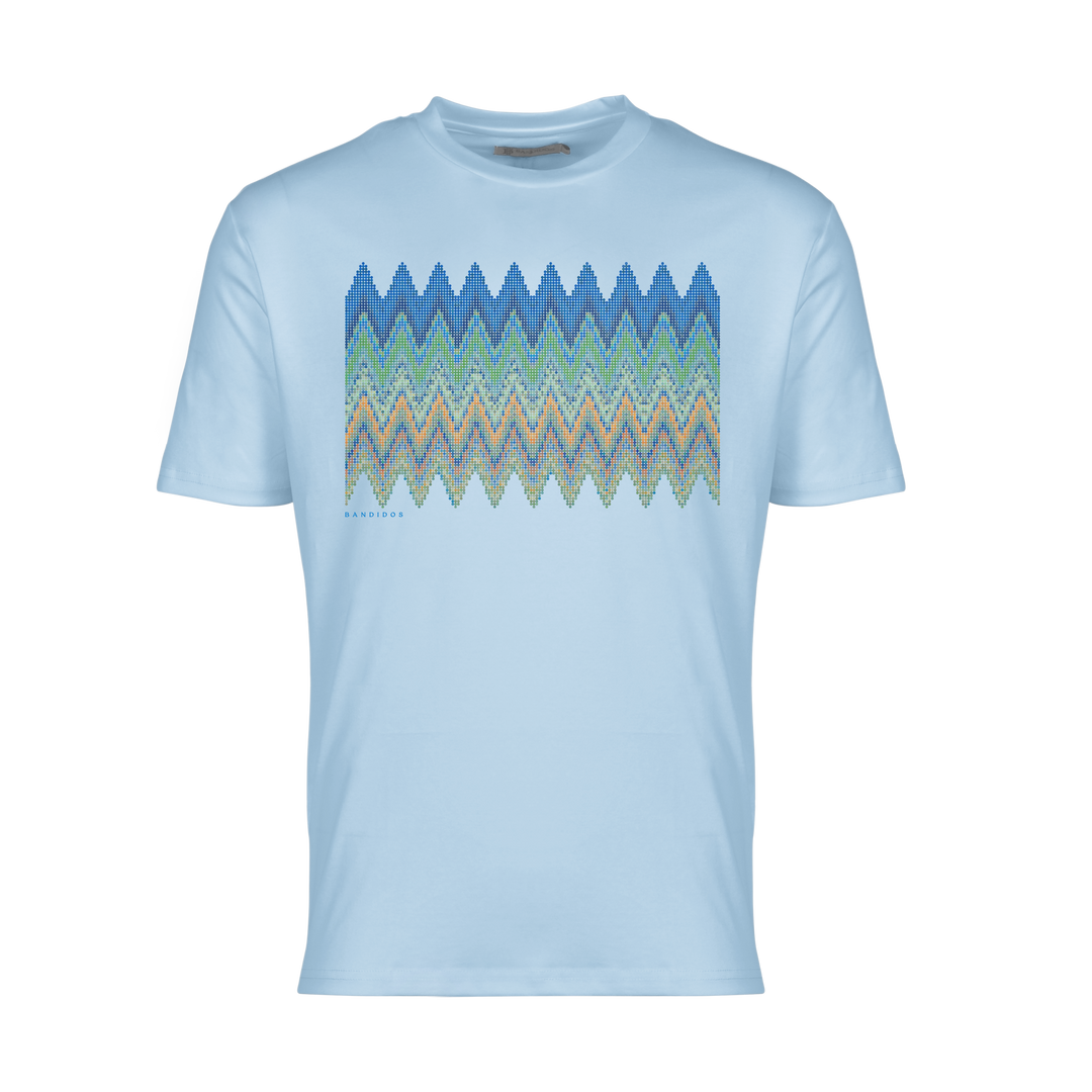 Sequin Zig Amalfi Box - Men's T-Shirt