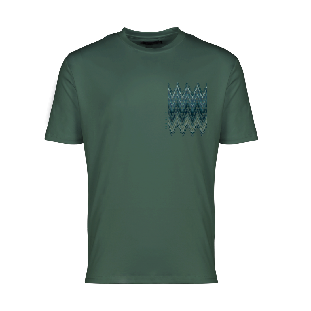 Sequin Zig Bali Chest - Men's T-Shirt