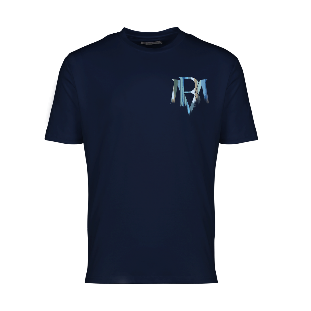 MB Paint Blue Small - Men's T-Shirt