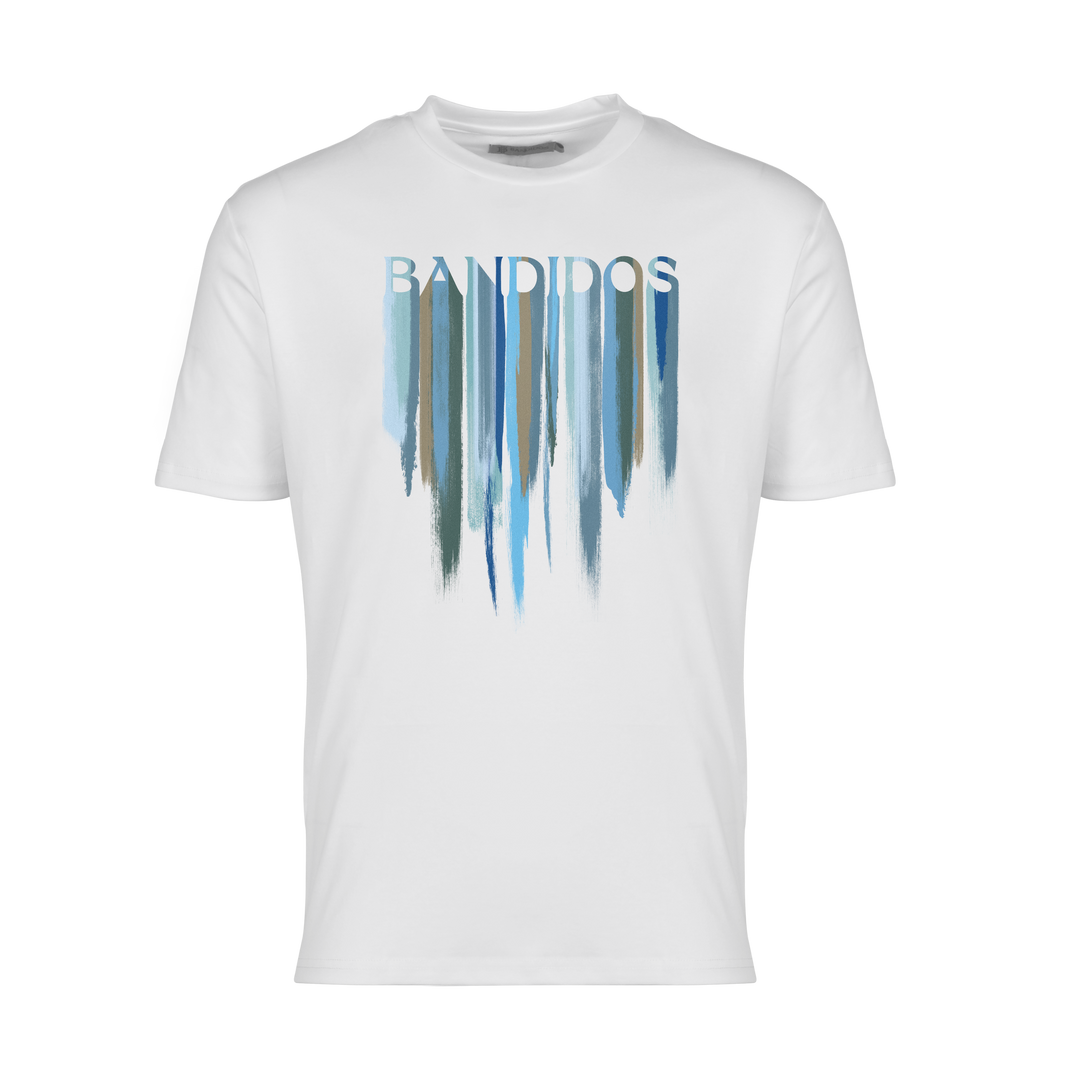 Bandidos Paint Blue Big - Men's T-Shirt