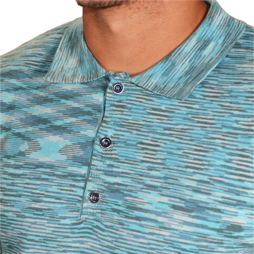 Men's Space-Dye Polo