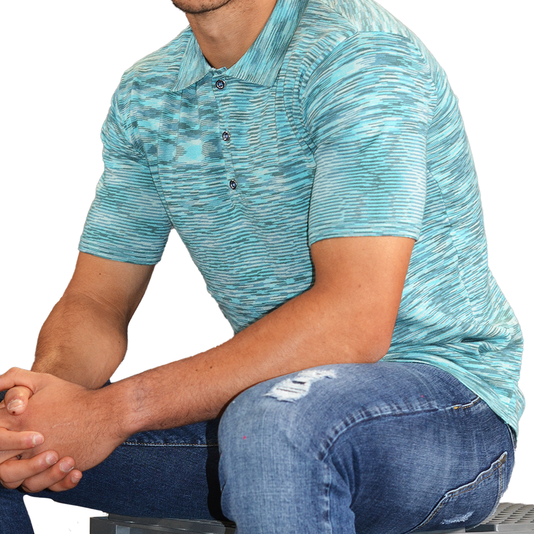 Men's Space-Dye Polo