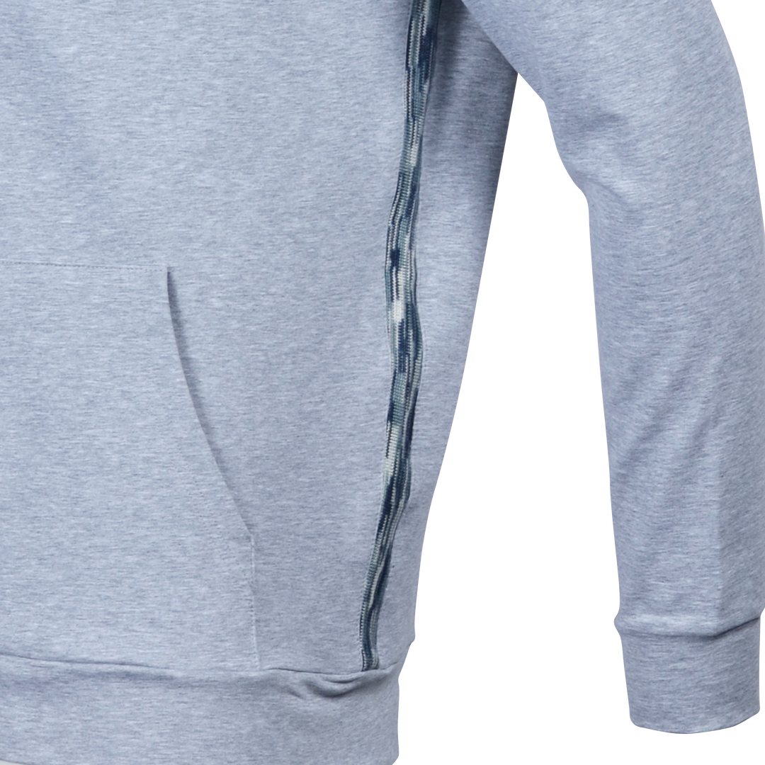 Men's Space-Dye Trim Zip Hoodie