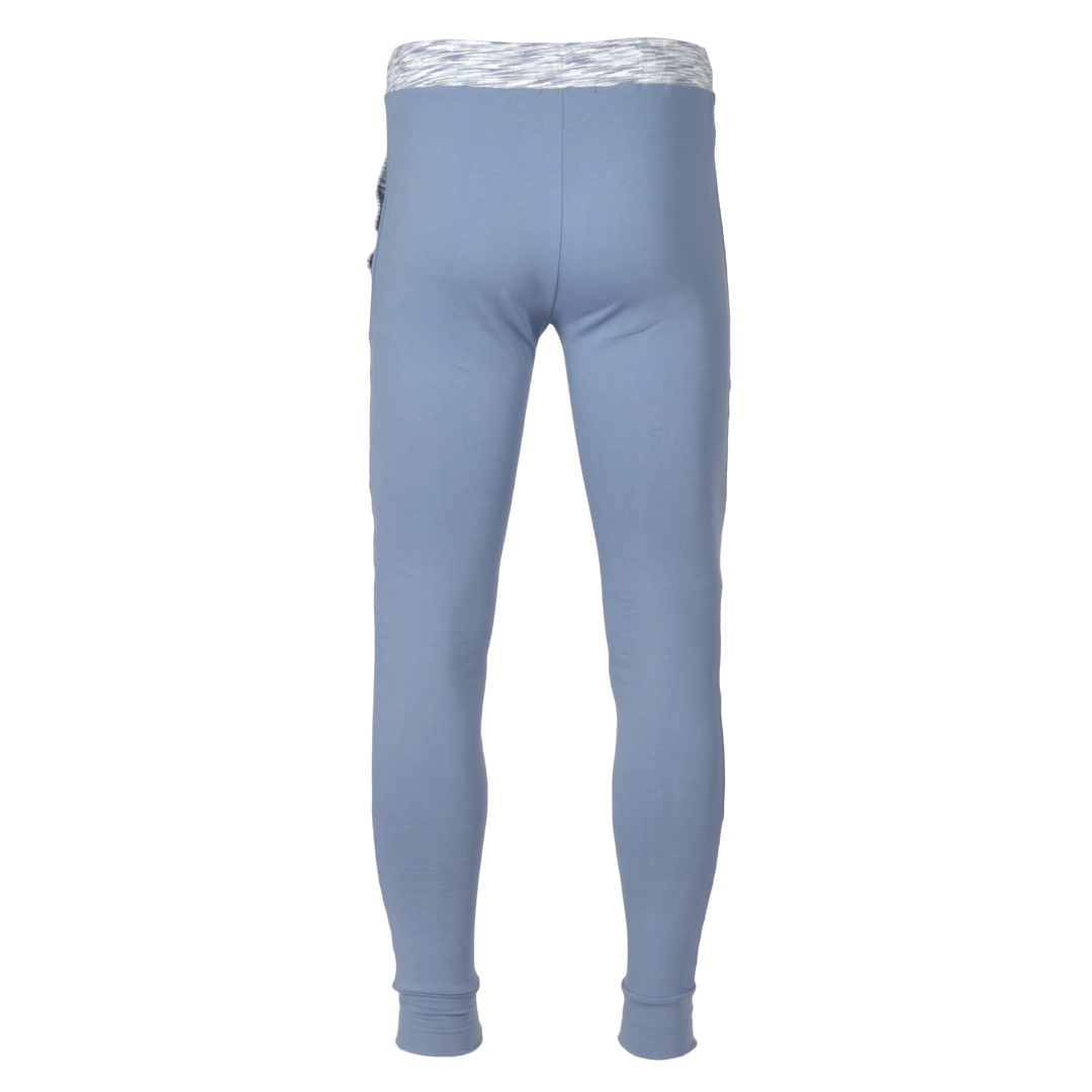 Men's Space-Dye Trim Cotton Joggers