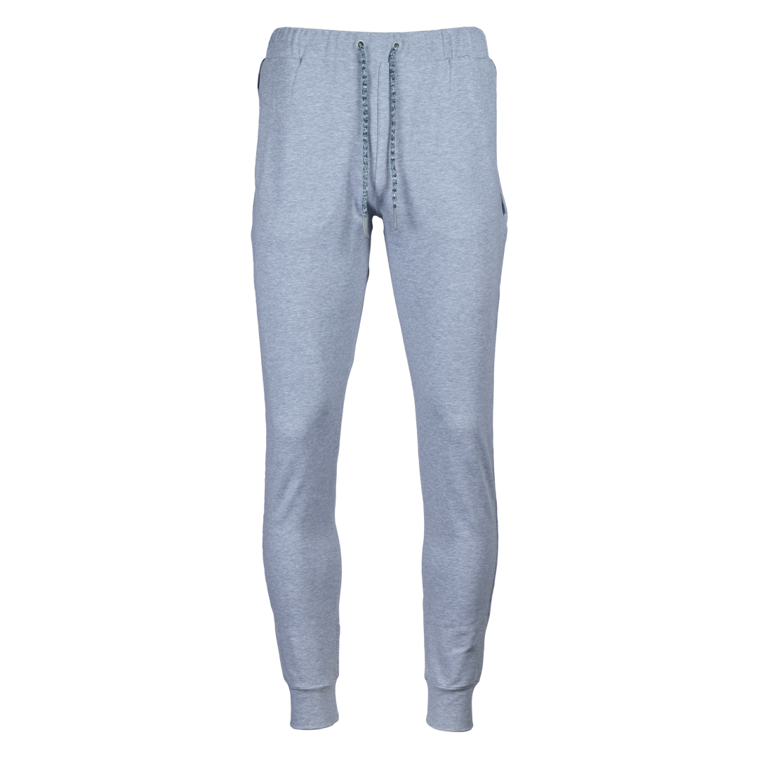 Men's Space-Dye Trim Cotton Joggers