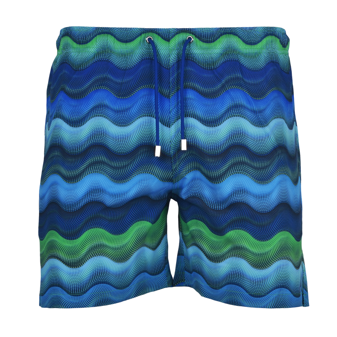 Dot Waves Hawaii Orb - Men's T-Shirt & Swim Short Set