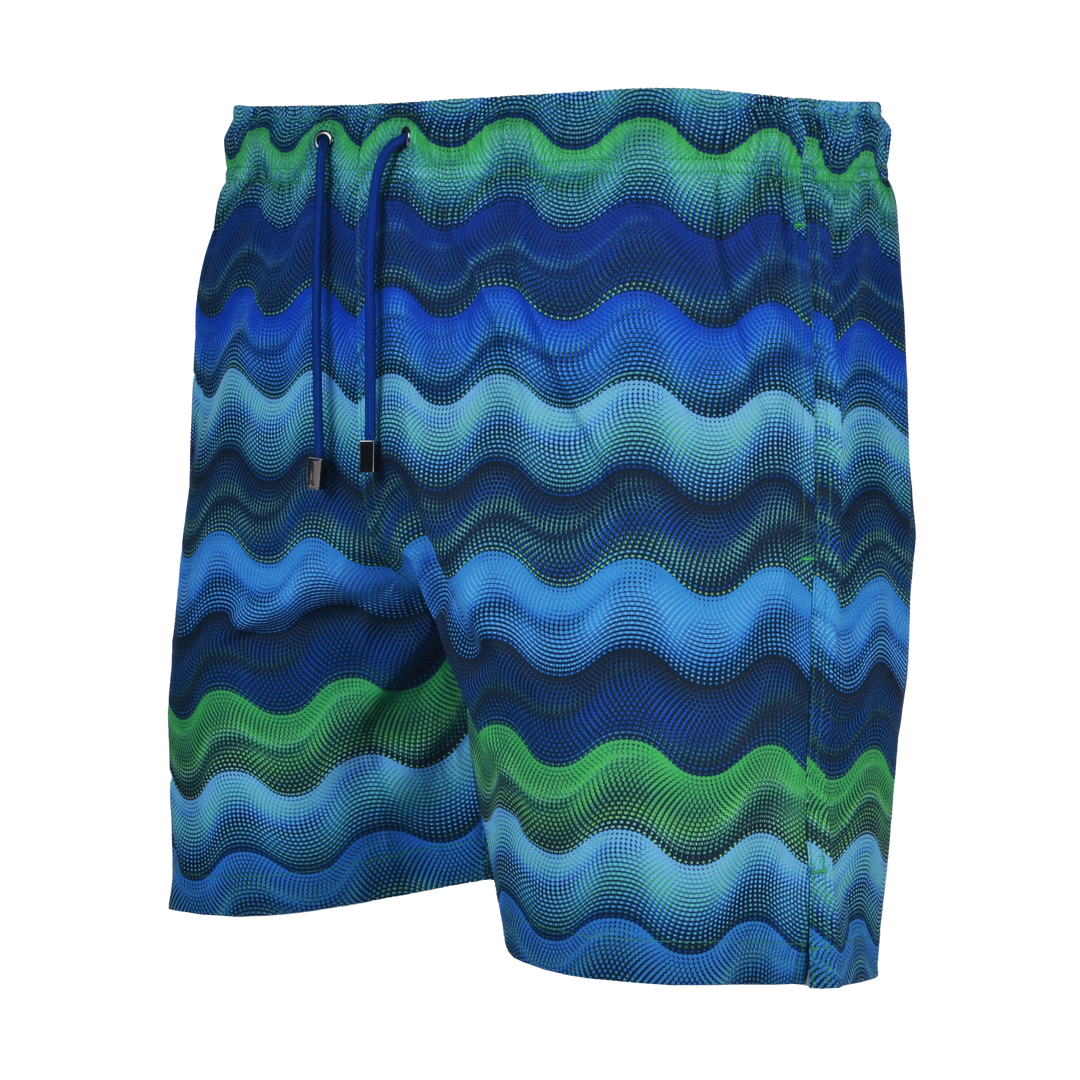 Dot Waves Hawaii Orb - Men's T-Shirt & Swim Short Set