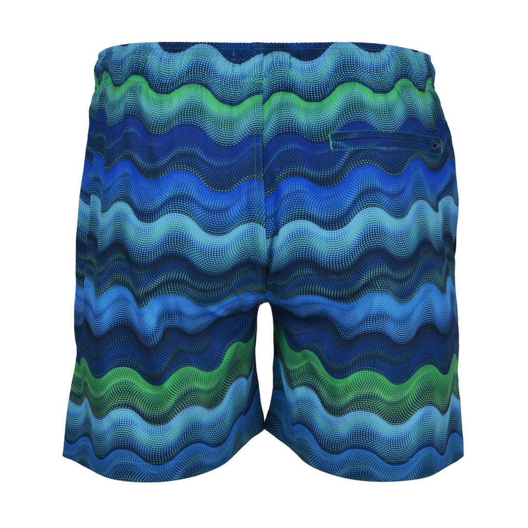 Dot Waves Hawaii Orb - Men's T-Shirt & Swim Short Set