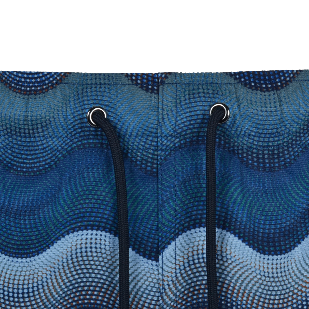 Dot Waves Dubai Bar - Men's T-Shirt & Swim Short Set