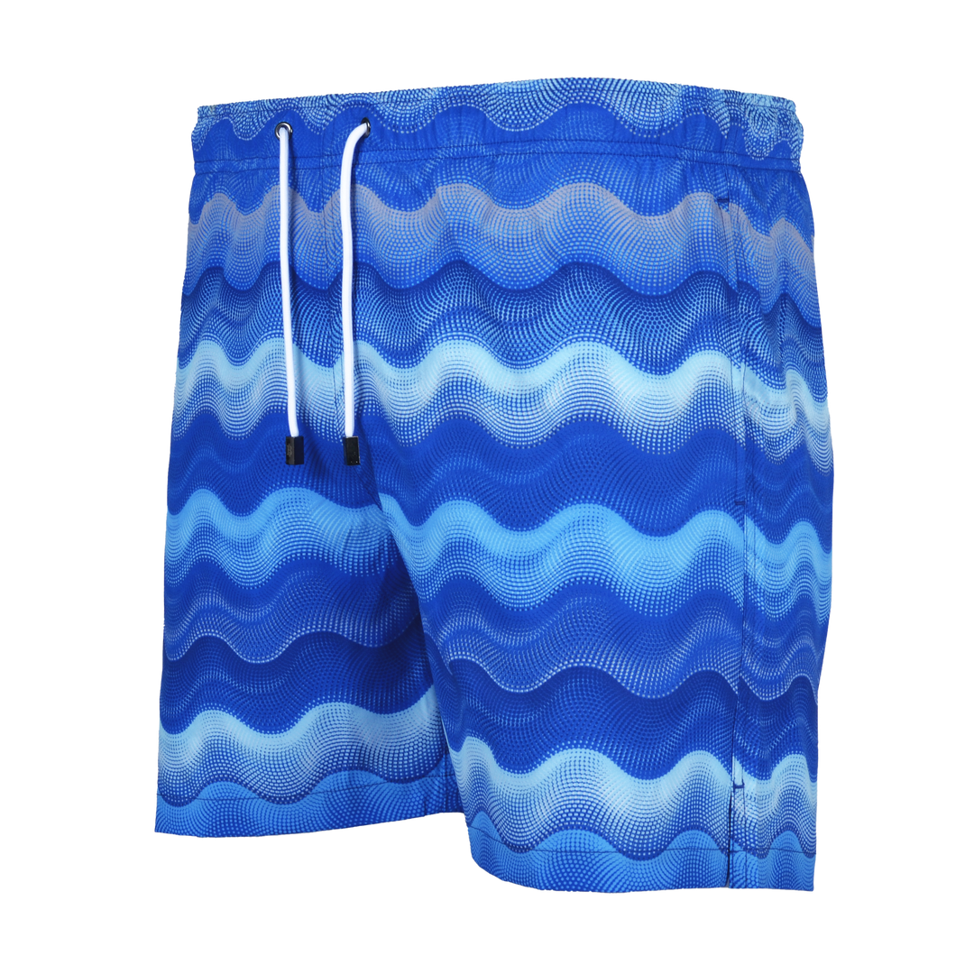 Dot Waves Santorini Orb - Men's T-Shirt & Swim Short Set