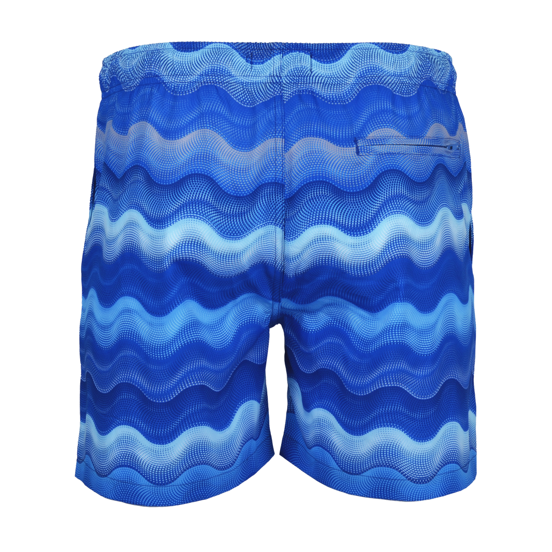 Dot Waves Santorini Orb - Men's T-Shirt & Swim Short Set
