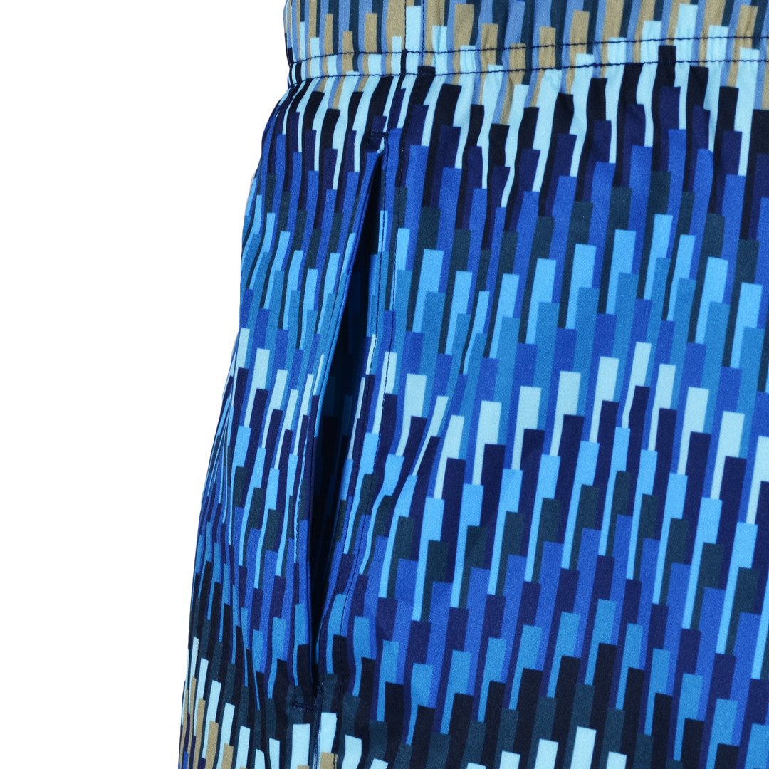 Line Zig Navy - Men's Swim Short
