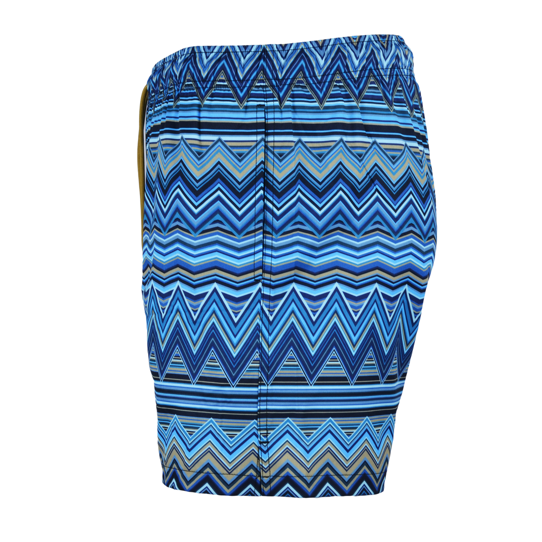 Multi Zig Navy - Men's Swim Short
