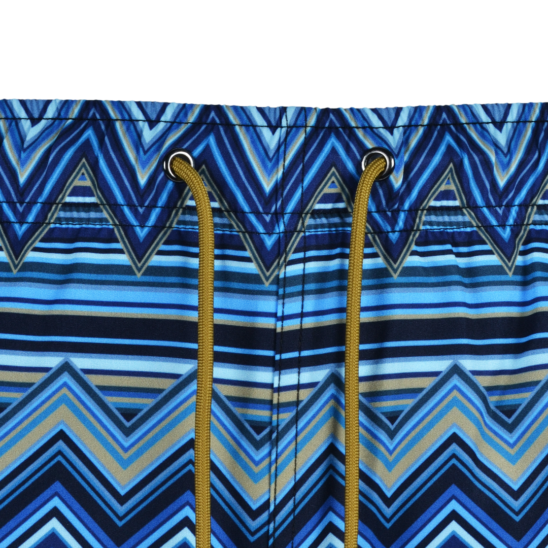 Multi Zig Navy - Men's Swim Short