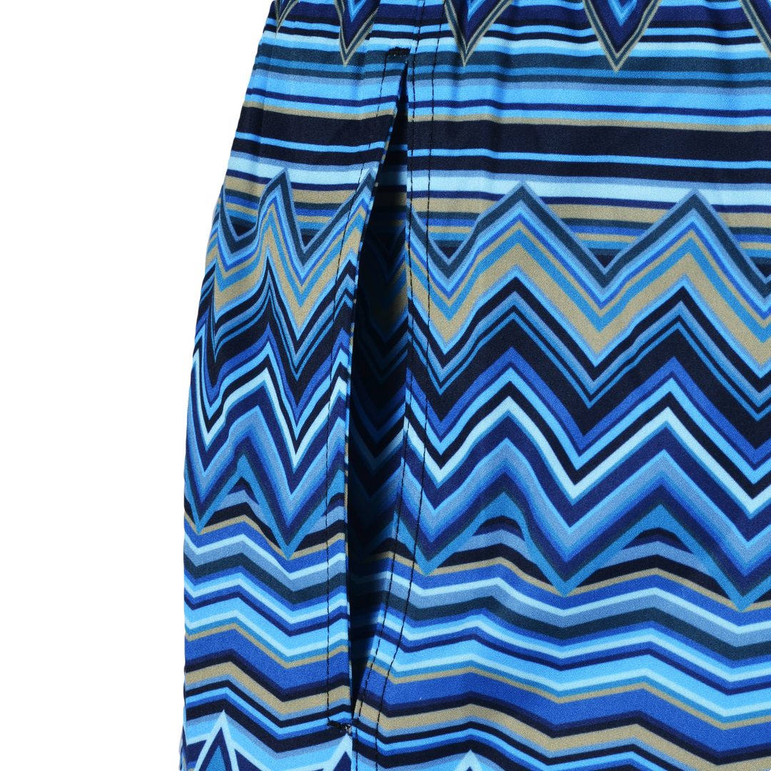 Multi Zig Navy - Men's Swim Short