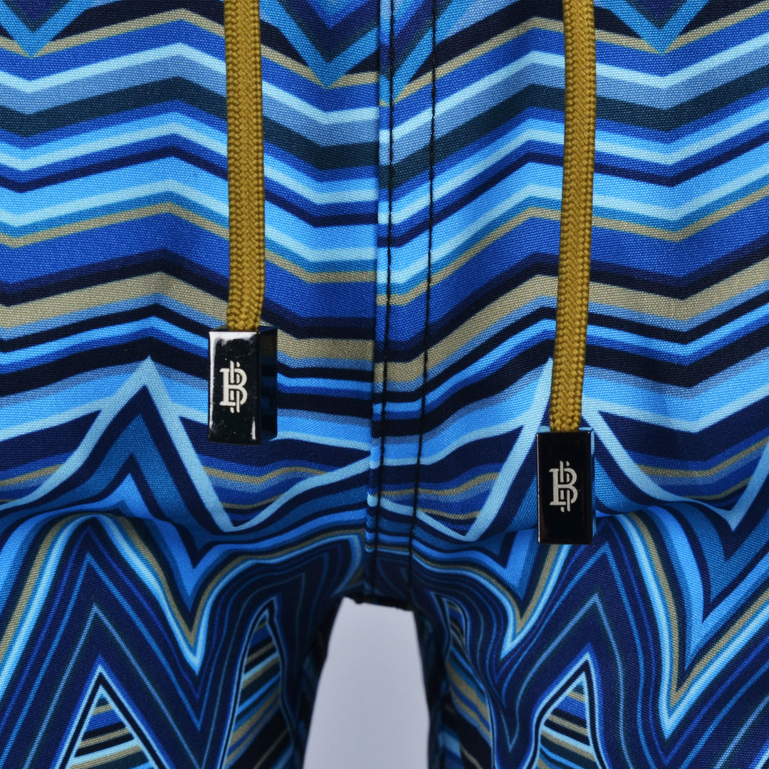 Multi Zig Navy - Men's Swim Short