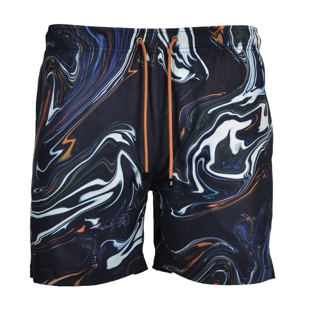 Oil Black - Men's Swim Short