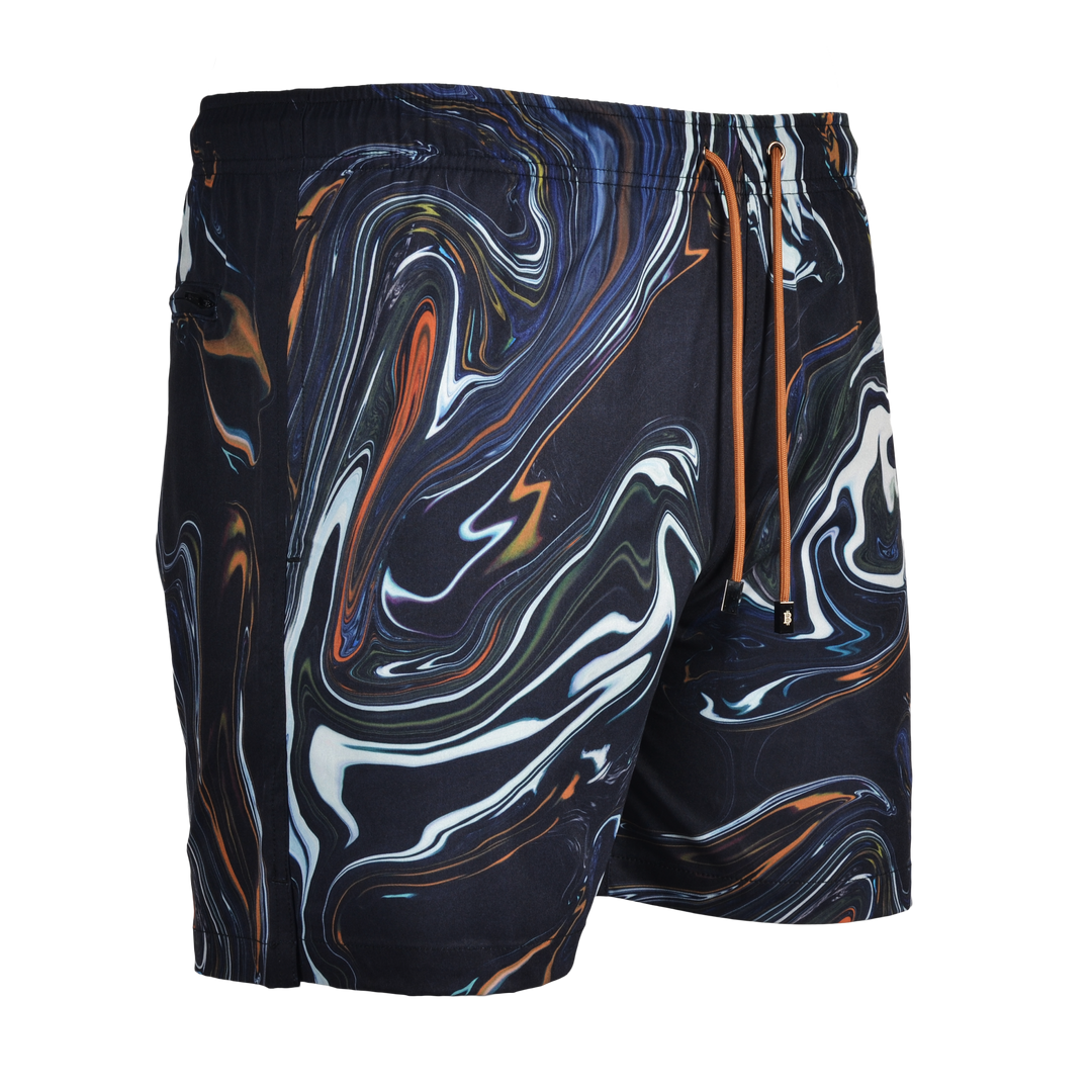 Oil Black - Men's Swim Short