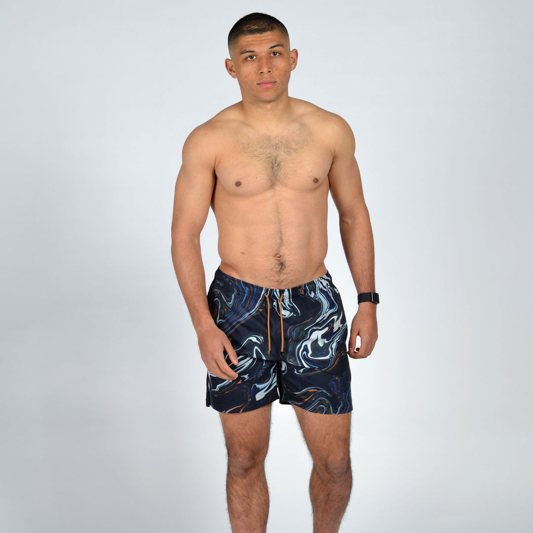 Oil Black - Men's Swim Short