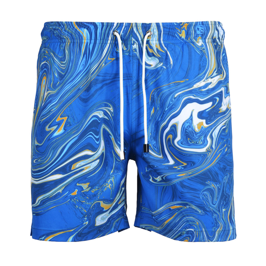 Oil Blue - Men's Swim Short