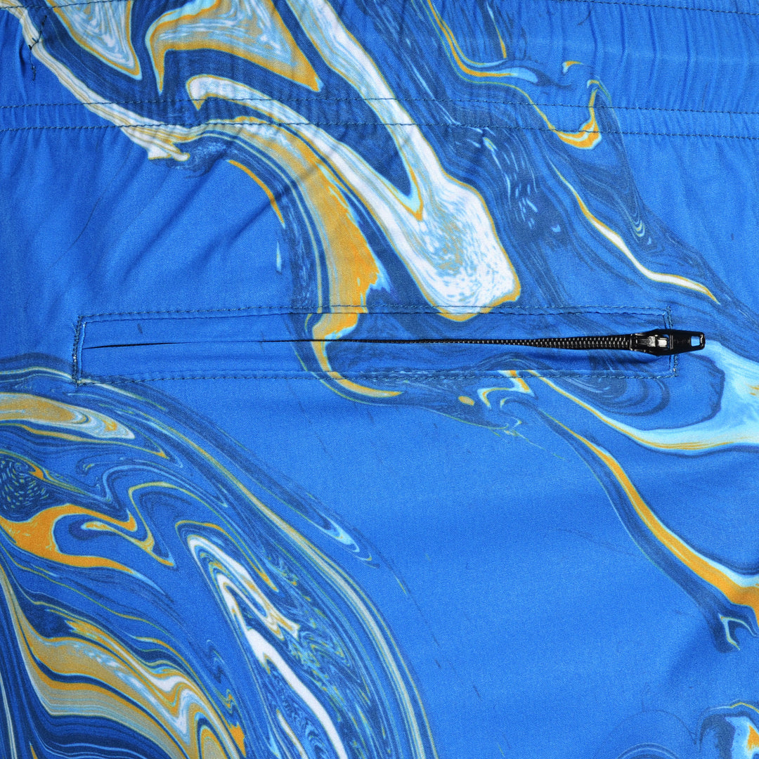 Oil Blue - Men's Swim Short